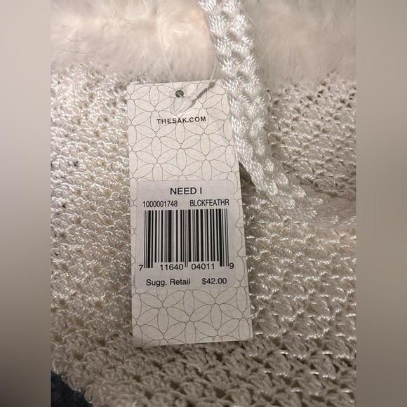 Th Sak White Crochet Bag NWT - Picture 5 of 5